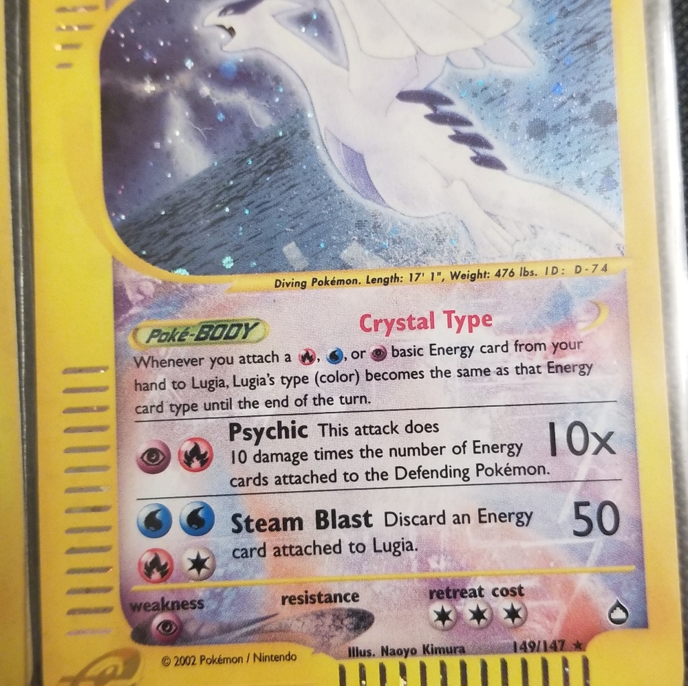 Complete Crystal Type Pokemon Card Set - Picture 2 of 14